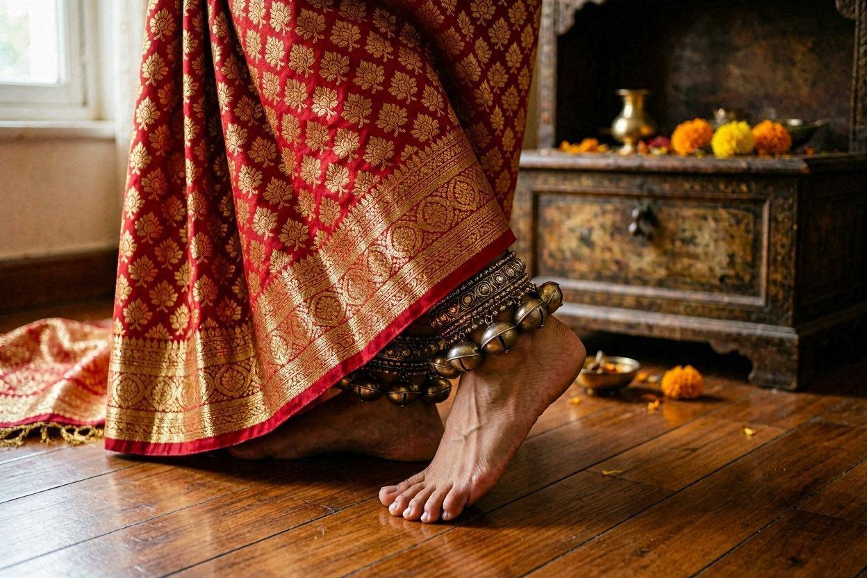 Odissi dance troupe