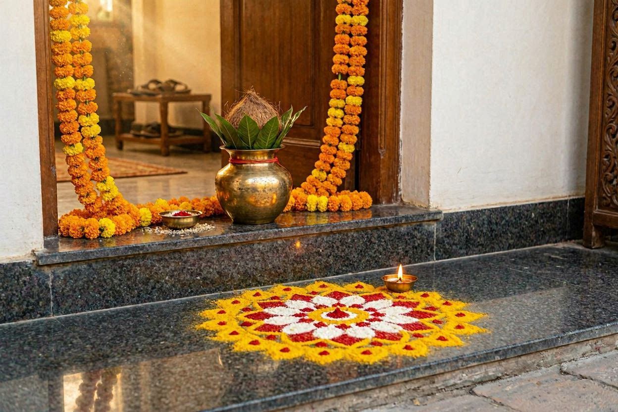 Griha Pravesh (post-wedding)