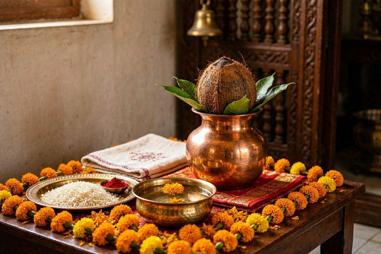 Mangala Snana ritual