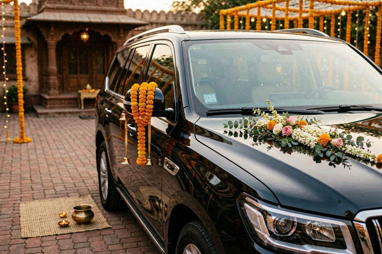 Decorated SUV (family)