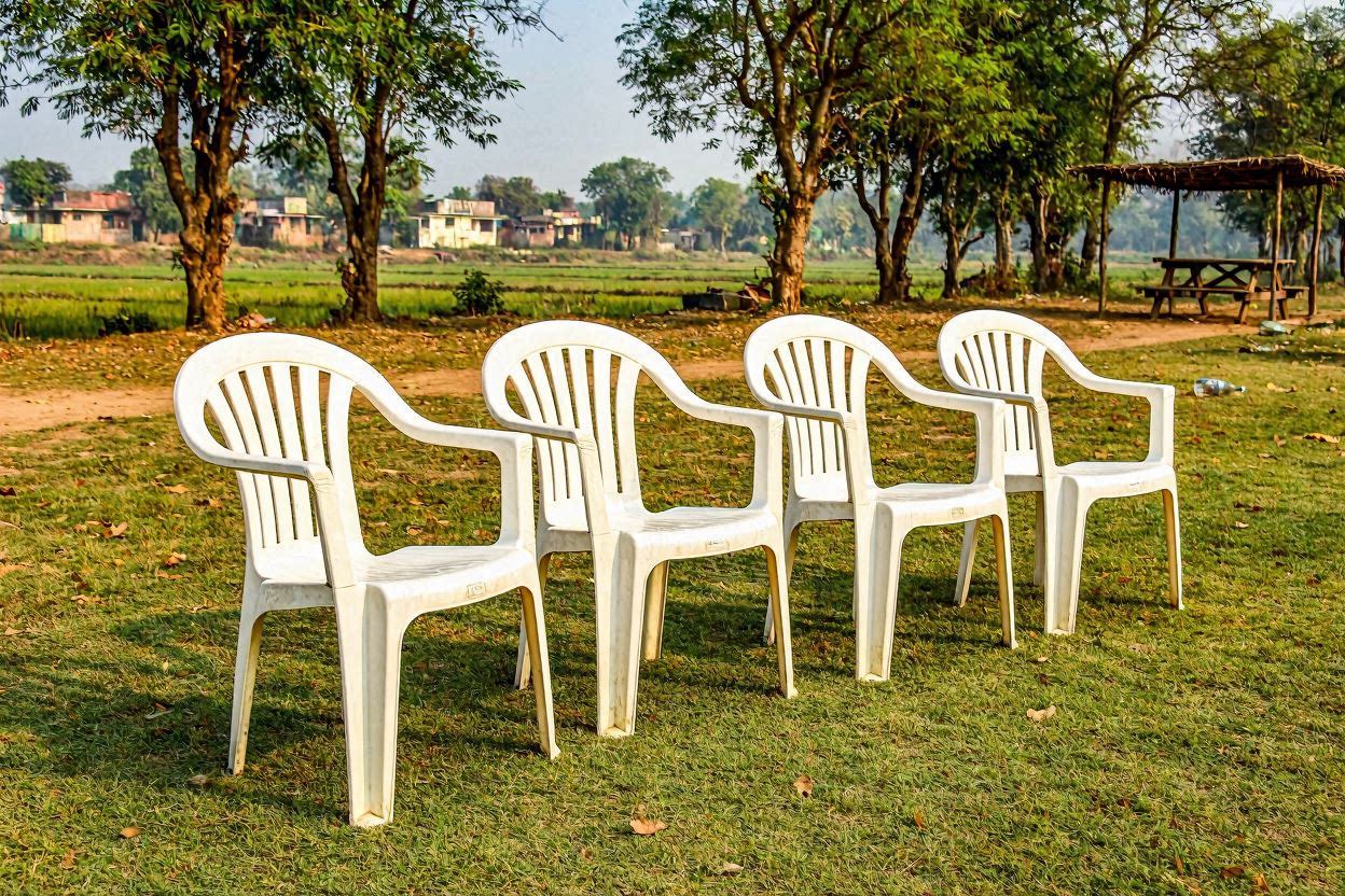 Plastic Garden Armchair