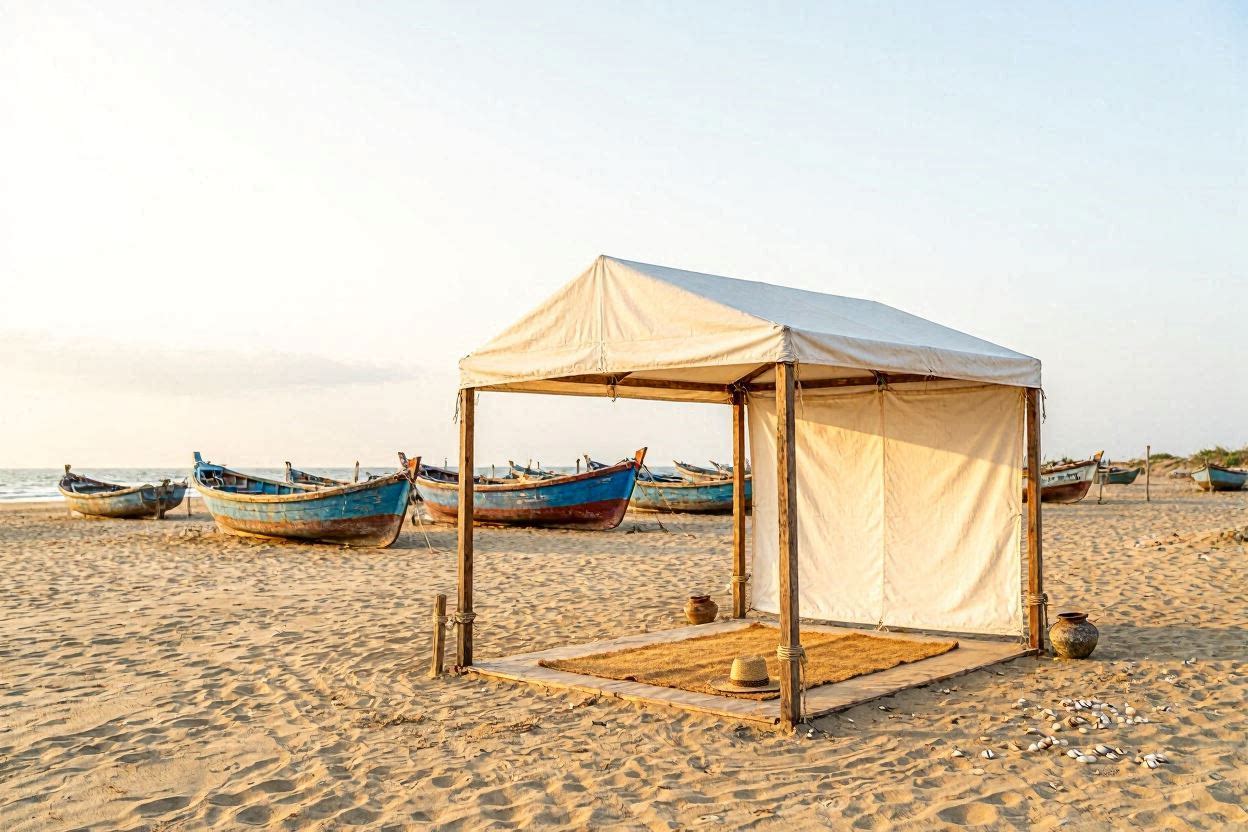 Beach Cabana Sun Shade
