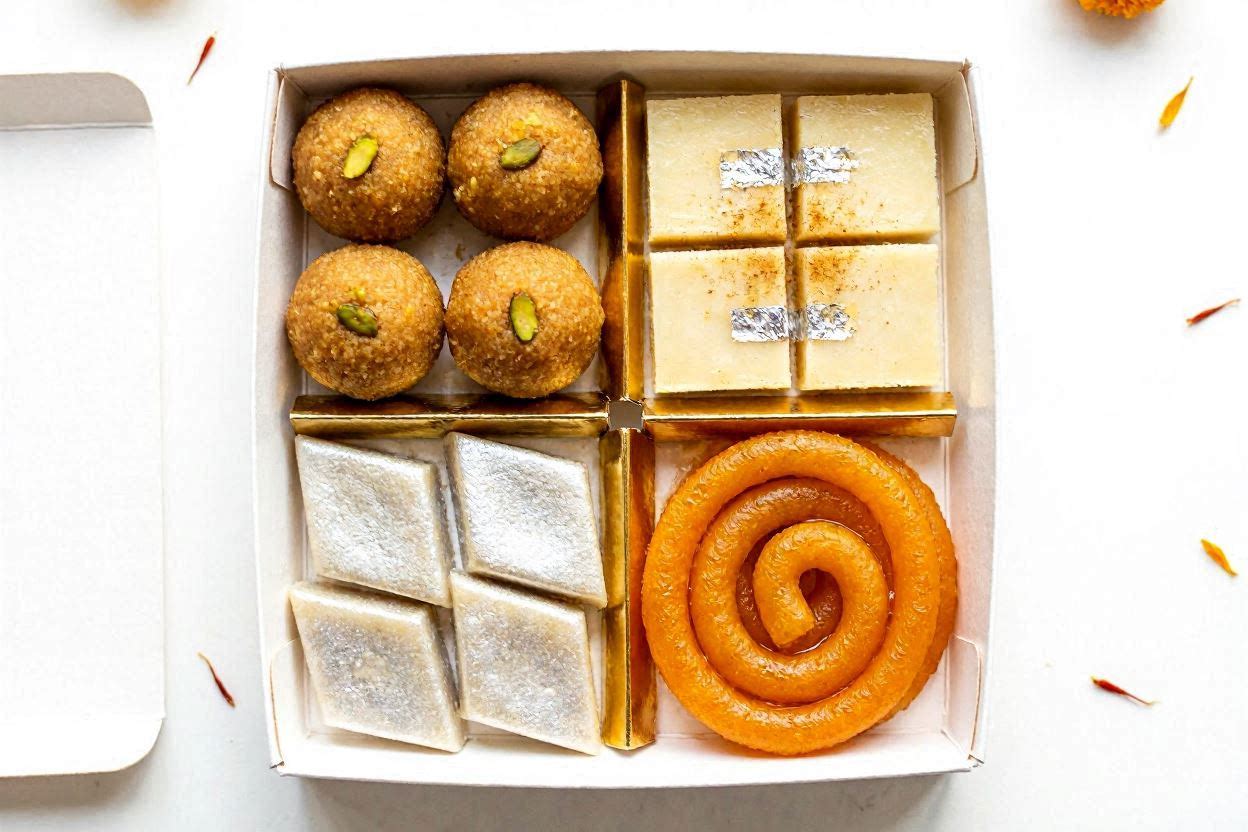 Indian Sweets Box 500g