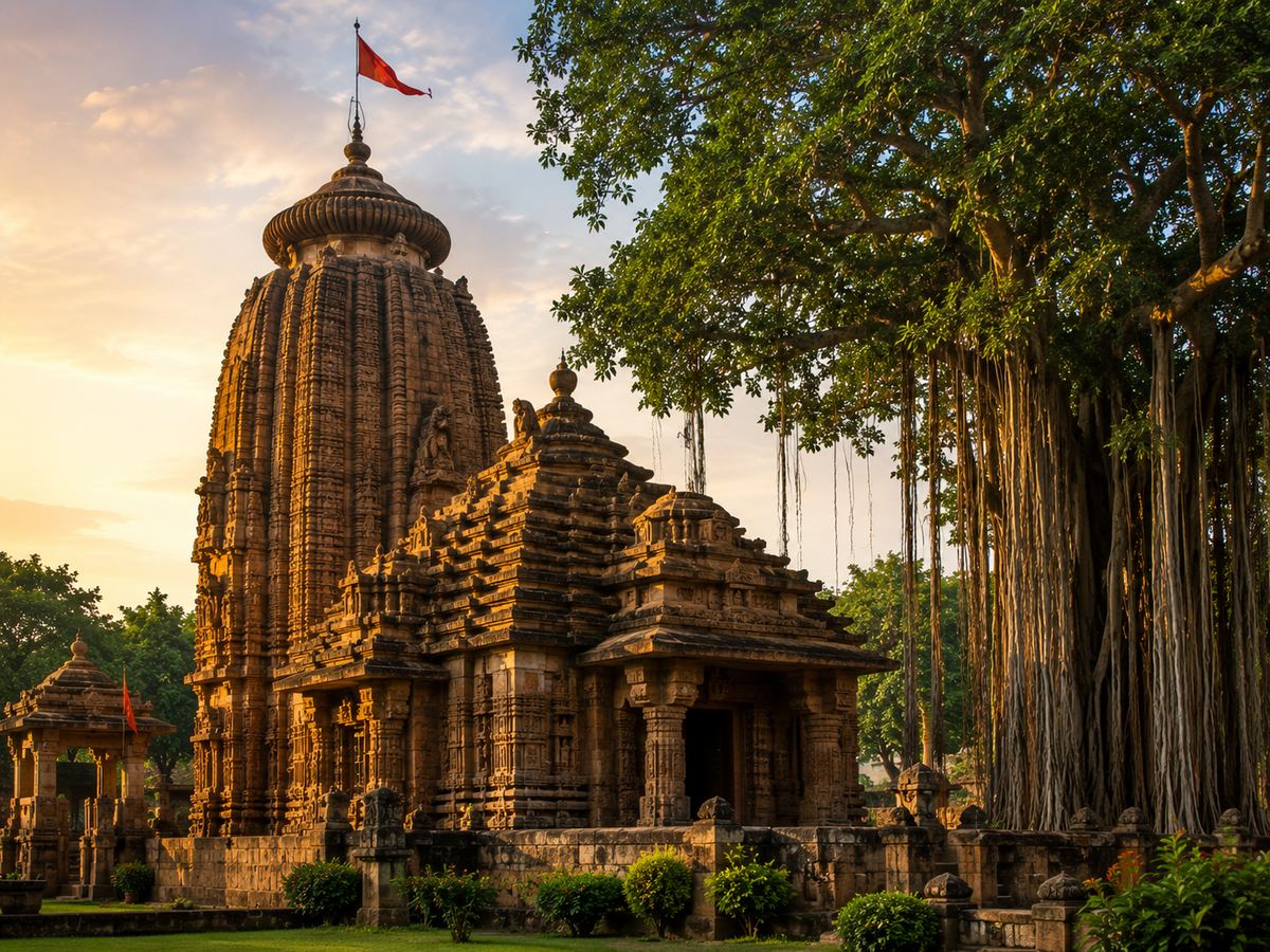 Huma Leaning Temple — Temple / Ashram near Sambalpur, Sambalpur, Odisha — picnic spot photo